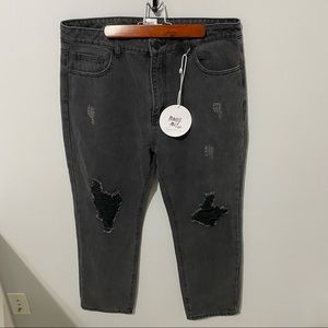 (Brand new) Princess Polly Zaneta Ripped Skinny Jeans